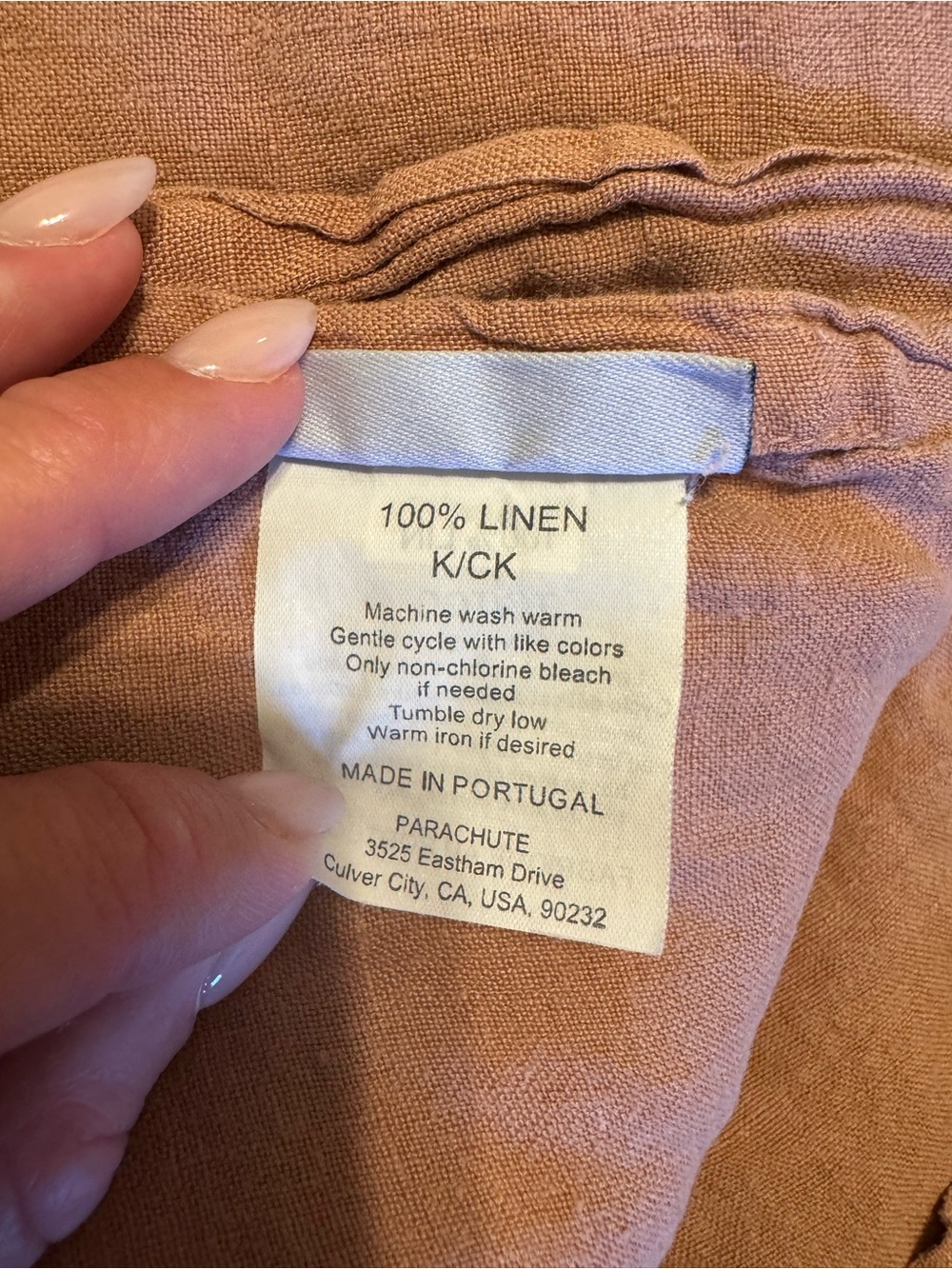 Parachute Washed Linen Bedding Set - Picture 3 of 4